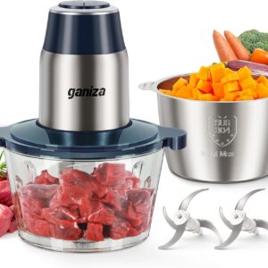 Electric Chopper with Meat Grinder