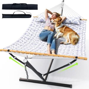 Double Hammock with Stand